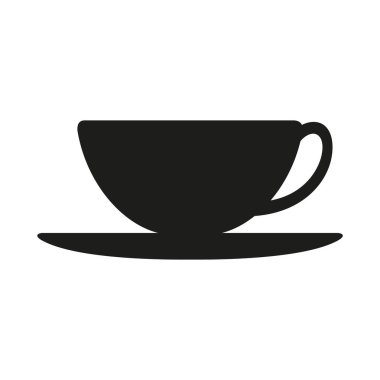 Kupa simgesi, vektör illüstrasyon tasarımı