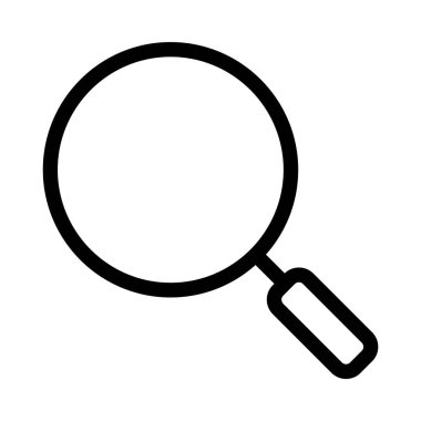 Arama simgesi vektör illüstrasyonu