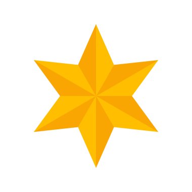 yıldız simgesi vektör illüstrasyonu