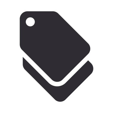 etiket simgesi vektör illüstrasyonu