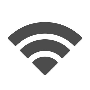 wifi simgesi vektör illüstrasyonu 