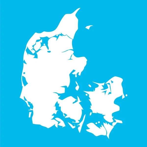 Carte Pays Suède — Image vectorielle