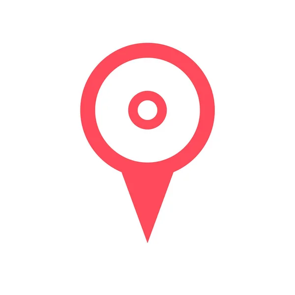 Minimalistic Vector Illustration Location Pin Icon — 图库矢量图片