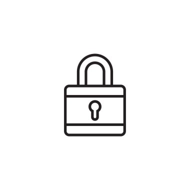 lock. web icon simple design vector illustration