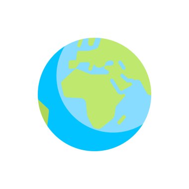 dünya haritası simgesi, vektör resimleme arkaplanı