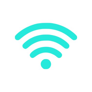 wifi simgesi vektör resimleme arkaplanı