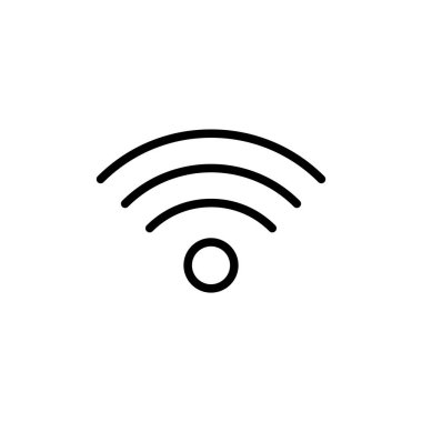 wifi simgesi vektör resimleme arkaplanı