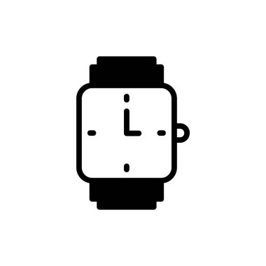 wristwatch icon simple vector illustration