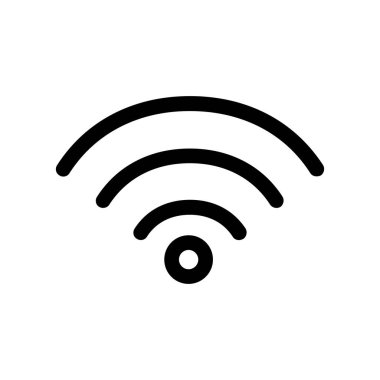 wifi simgesi vektör resimleme arkaplanı