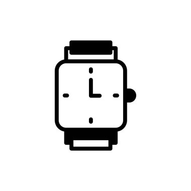wristwatch icon simple vector illustration