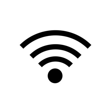 wifi simgesi vektör resimleme arkaplanı