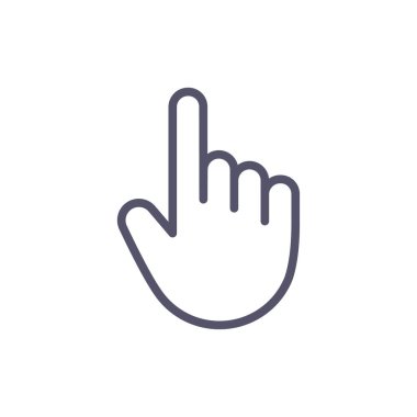 bilgisayar UI işaretleyici simgesi, vektör illüstrasyonu