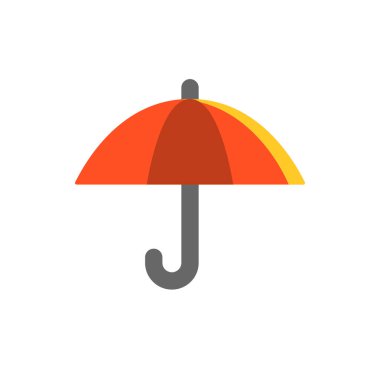 umbrella logo icon. vector illustration.