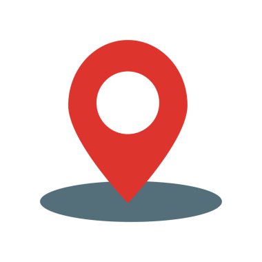 gps navigasyon pin vektör çizimi