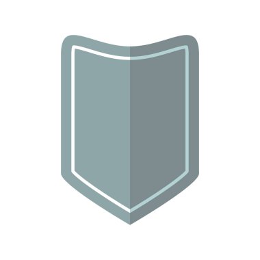 kalkan ağ simgesi vektör illüstrasyonu  