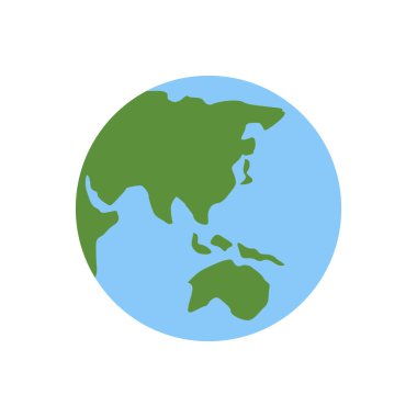 dünya haritası simgesi, vektör resimleme arkaplanı