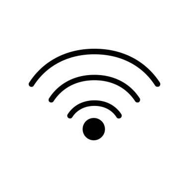 wifi simgesi vektör resimleme arkaplanı