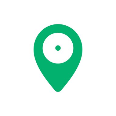 gps navigasyon pin vektör çizimi