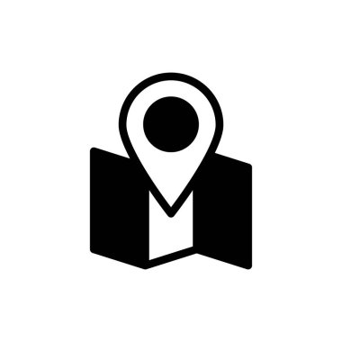 gps navigasyon pin vektör çizimi