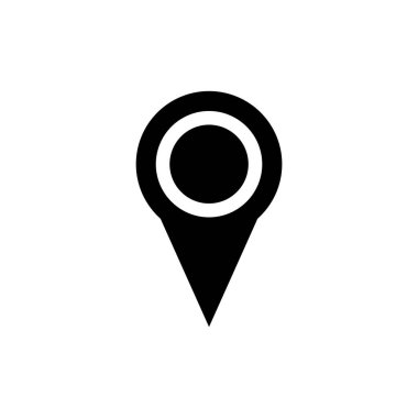 gps navigasyon pin vektör çizimi