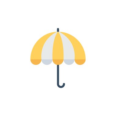 umbrella logo icon. vector illustration.