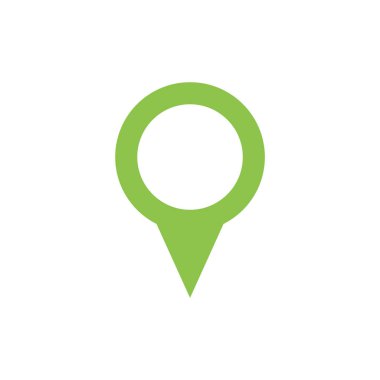 gps navigasyon pin vektör çizimi