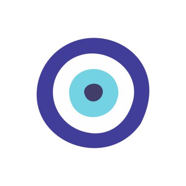 Nazar nazar nazarı, tılsım, vektör illüstrasyonu. 