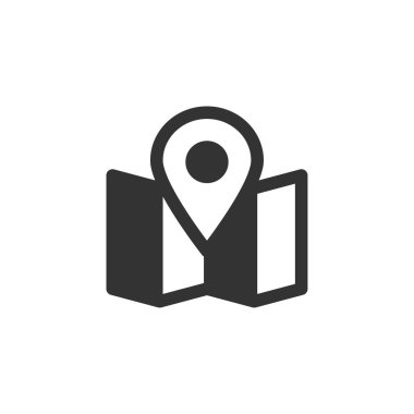 gps navigasyon pin vektör çizimi