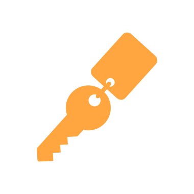 anahtar simgesi resimleme, vektör işareti sembolü