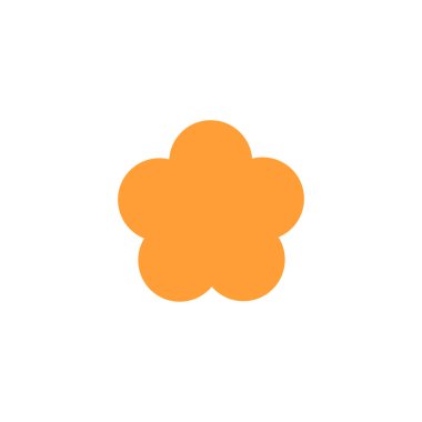 Beyaz üzerine izole edilmiş altın yıldız simgesi