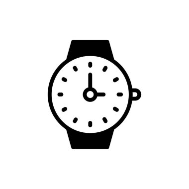 wristwatch icon simple vector illustration