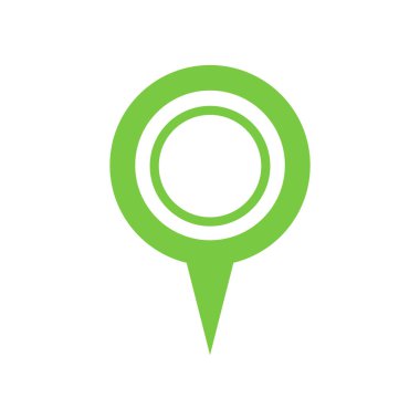 gps navigasyon pin vektör çizimi