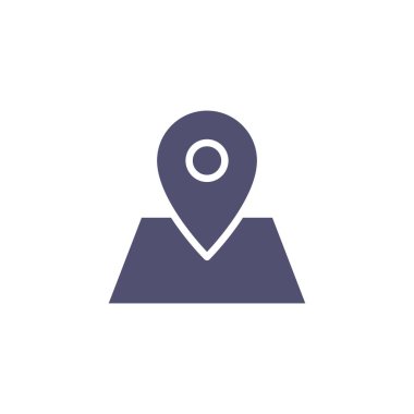 gps navigasyon pin vektör çizimi