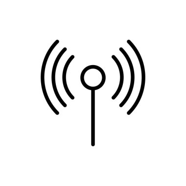 wifi simgesi vektör resimleme arkaplanı