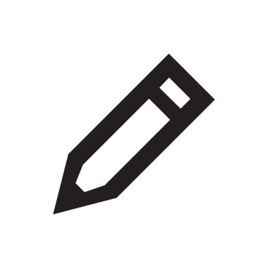 kalem simgesi vektör illüstrasyonu