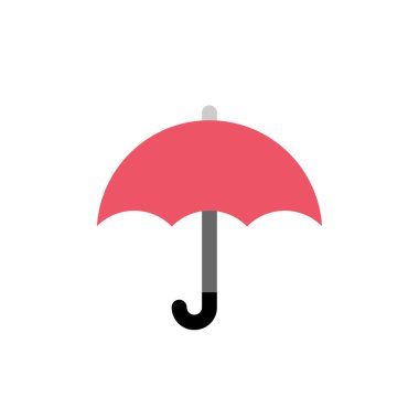 umbrella logo icon. vector illustration.