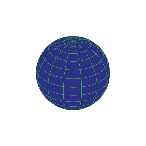 World Icon Concept Vector Illustration Background — Stock vektor