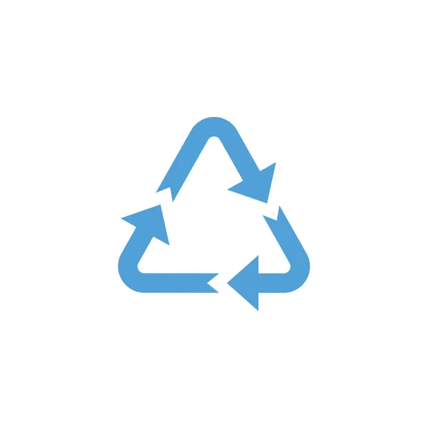 Recycle Trash Symbol Icon Vector Illustration — ストックベクタ