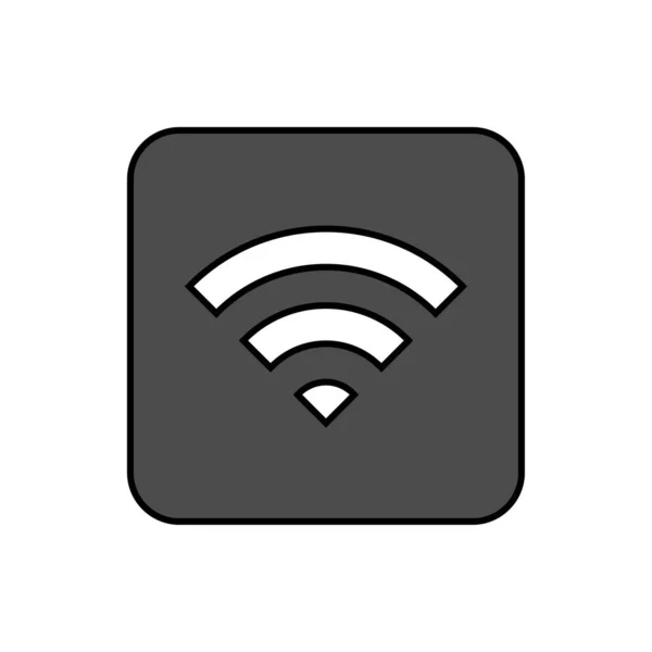 Wifi Icon Vector Illustration Background — стоковый вектор