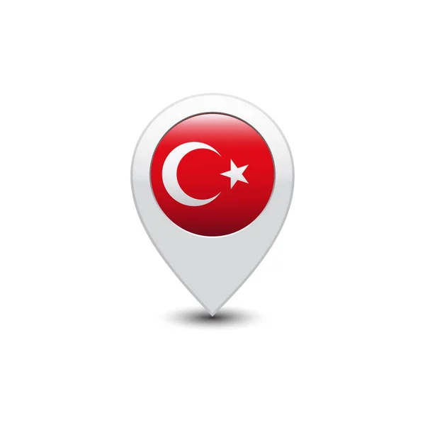 Vector Illustration Turkey Copy Space - Stok Vektor