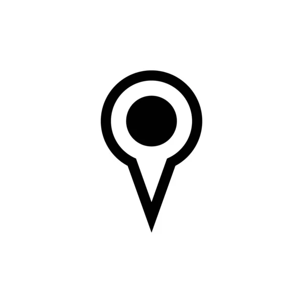 Gps Navigation Pin Vector Illustration — 图库矢量图片