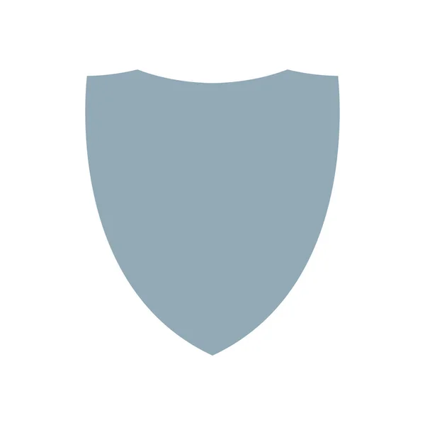 Shield Web Icon Vector Illustration — Vetor de Stock