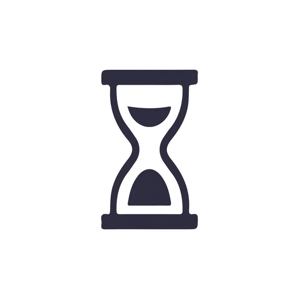 Проста Іконка Пісочного Годинника Векторні Ілюстрації — стоковий вектор