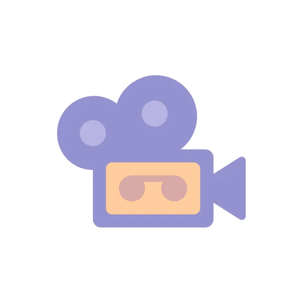 Video Camera Icon Vector Illustration — Stock Vector