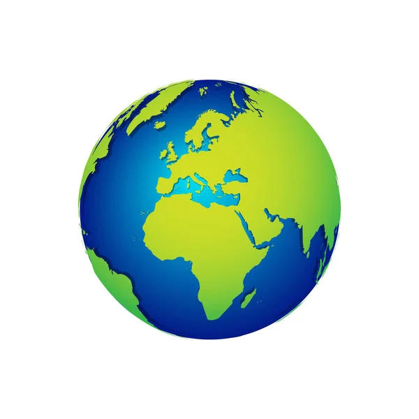 dünya haritası simgesi, vektör resimleme arkaplanı