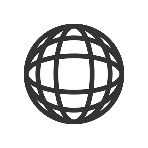 World Icon Concept Vector Illustration Background — Vetor de Stock