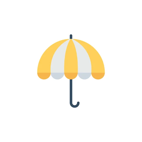 Umbrella Logo Icon Vector Illustration — Vector de stock