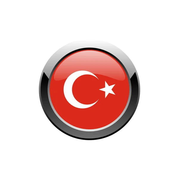Vector Illustration Turkey Copy Space — 스톡 벡터