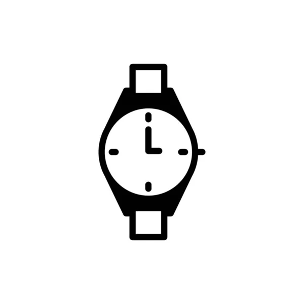Wristwatch Icon Simple Vector Illustration - Stok Vektor