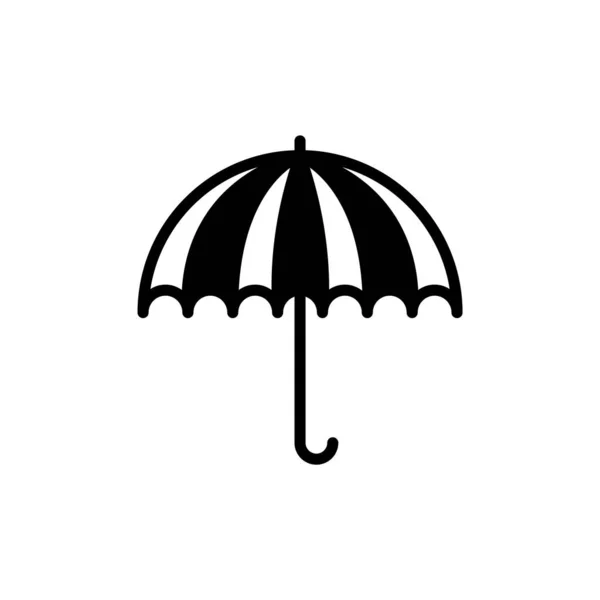 Umbrella Logo Icon Vector Illustration — Stock Vector